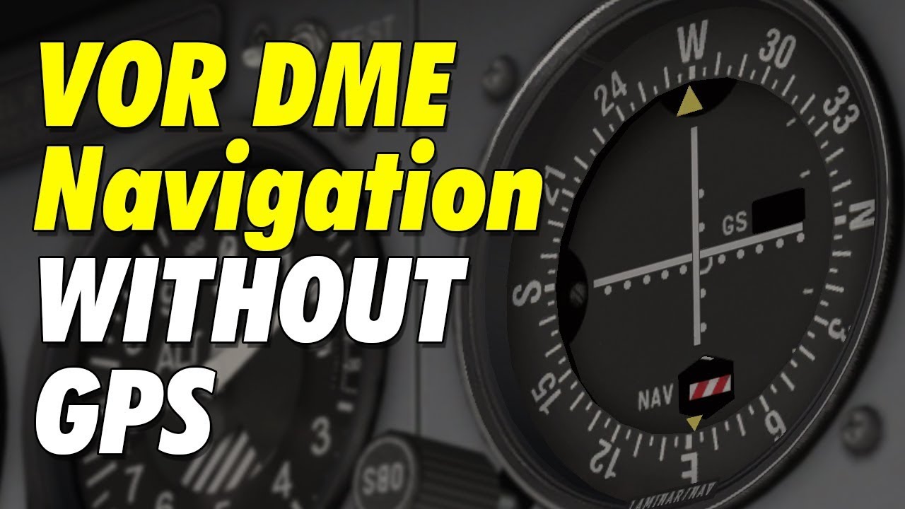 VOR DME Navigation without GPS | Cessna 172 X-Plane 11