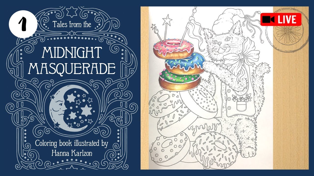 🔴 Live - Midnight Masquerade Donuts by Hanna Karlzon (parte 1)