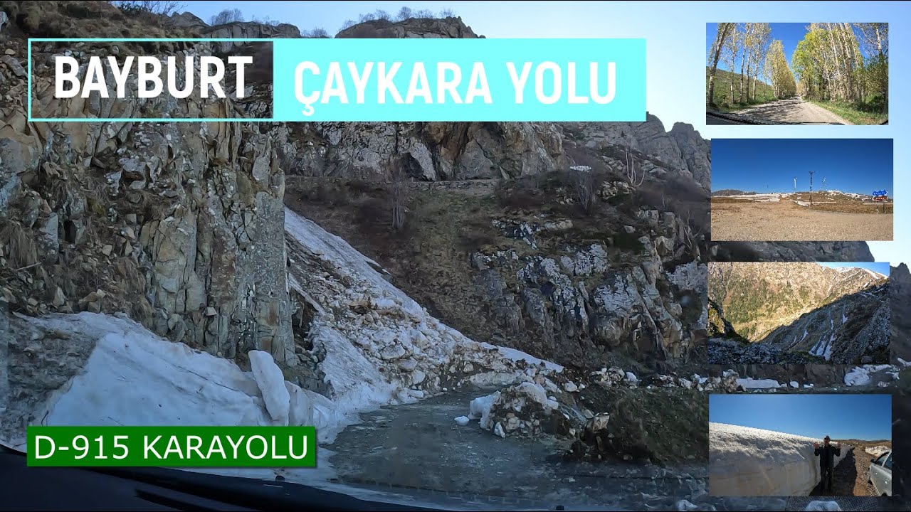 Bayburt Çaykara yolu D-915 karayolunda ilerliyor derebaşıvirajlarını zor da olsa aşıyoruz 🙂 #turkey