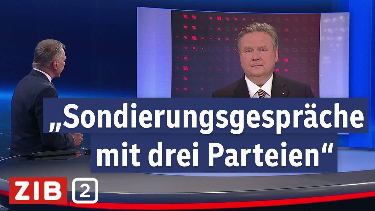 Wien-Wahl: Armin Wolf interviewt Wahlsieger Ludwig | ZIB2 vom 27.04.2025