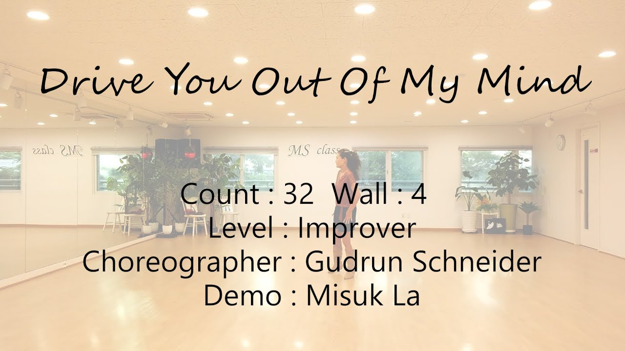 Drive You Out Of My Mind Line Dance by Gudrun Schneider 2023