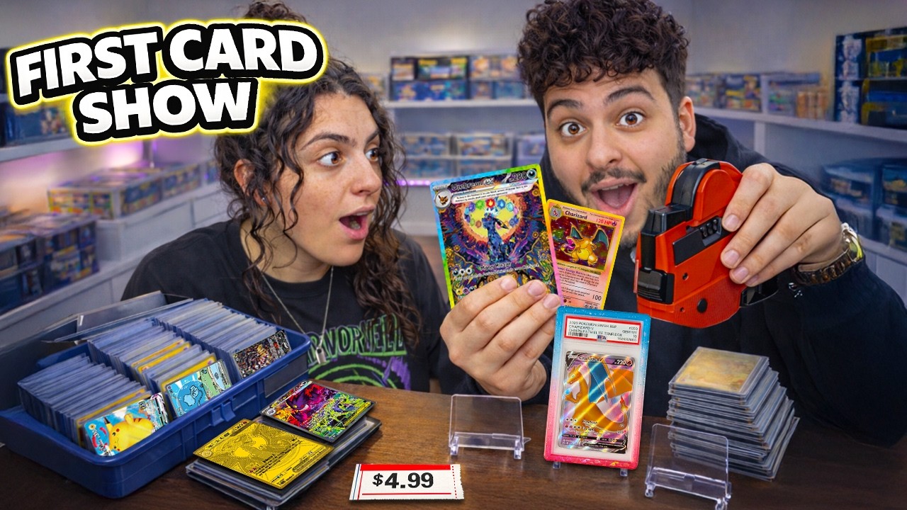 Everything We Did to Prepare Vending Our FIRST Pokémon Card Show