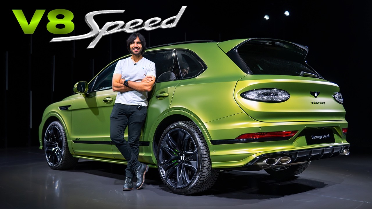 2025 Bentayga Speed First Look! Pure V8 & Akrapovic Exhaust!