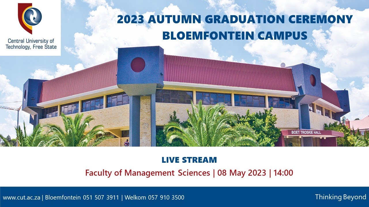 CUT Autumn Graduation Ceremony 2023- Bloemfontein Campus