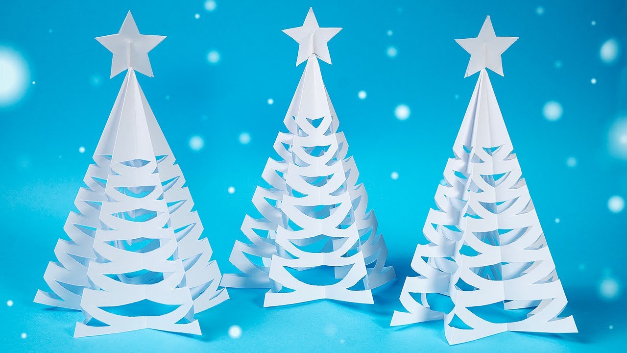 How to Make a Paper Christmas Tree Easy