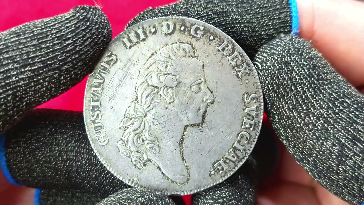 1 riksdaler 1777 Szwecja, Gustaw III