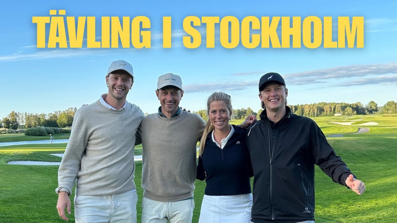 MIN F&Ouml;RSTA RUNDA I STOCKHOLM! BROHOF STADIUM COURSE.
