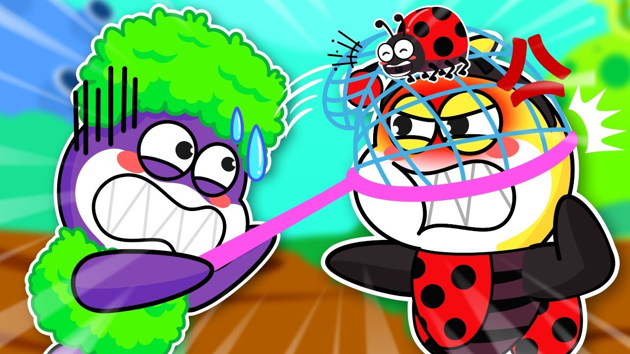 Ladybug Song | Chasing Ladybug with Baby Shark | Kids Song & Nursery Rhymes | 2D Billions