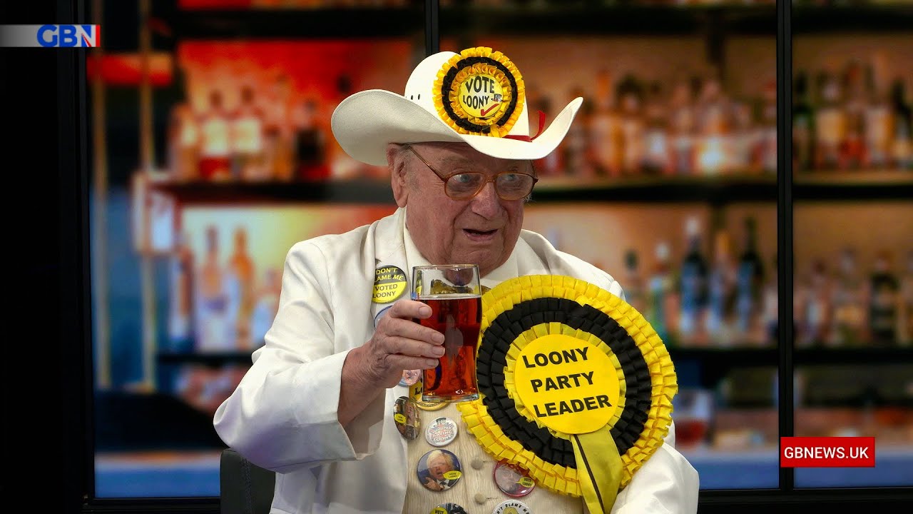 Talking Pints with Nigel Farage and Official Monster Raving Loony Party's Alan 'Howling Laud' Hope