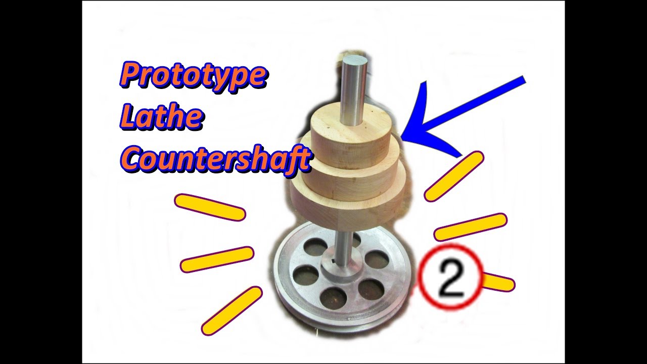 Prototype lathe countershaft build # 02