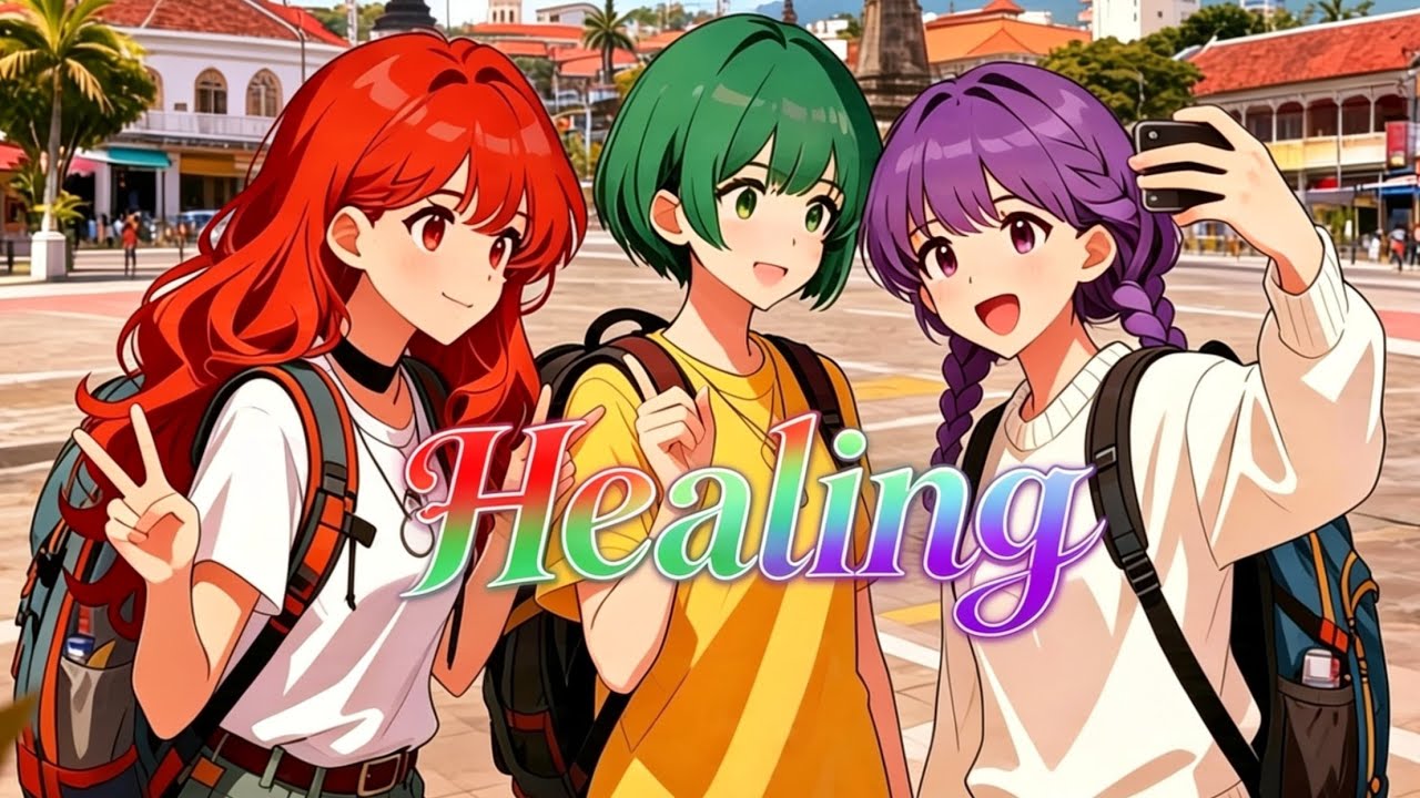 " H E A L I N G " - (Official Anime Music Video)