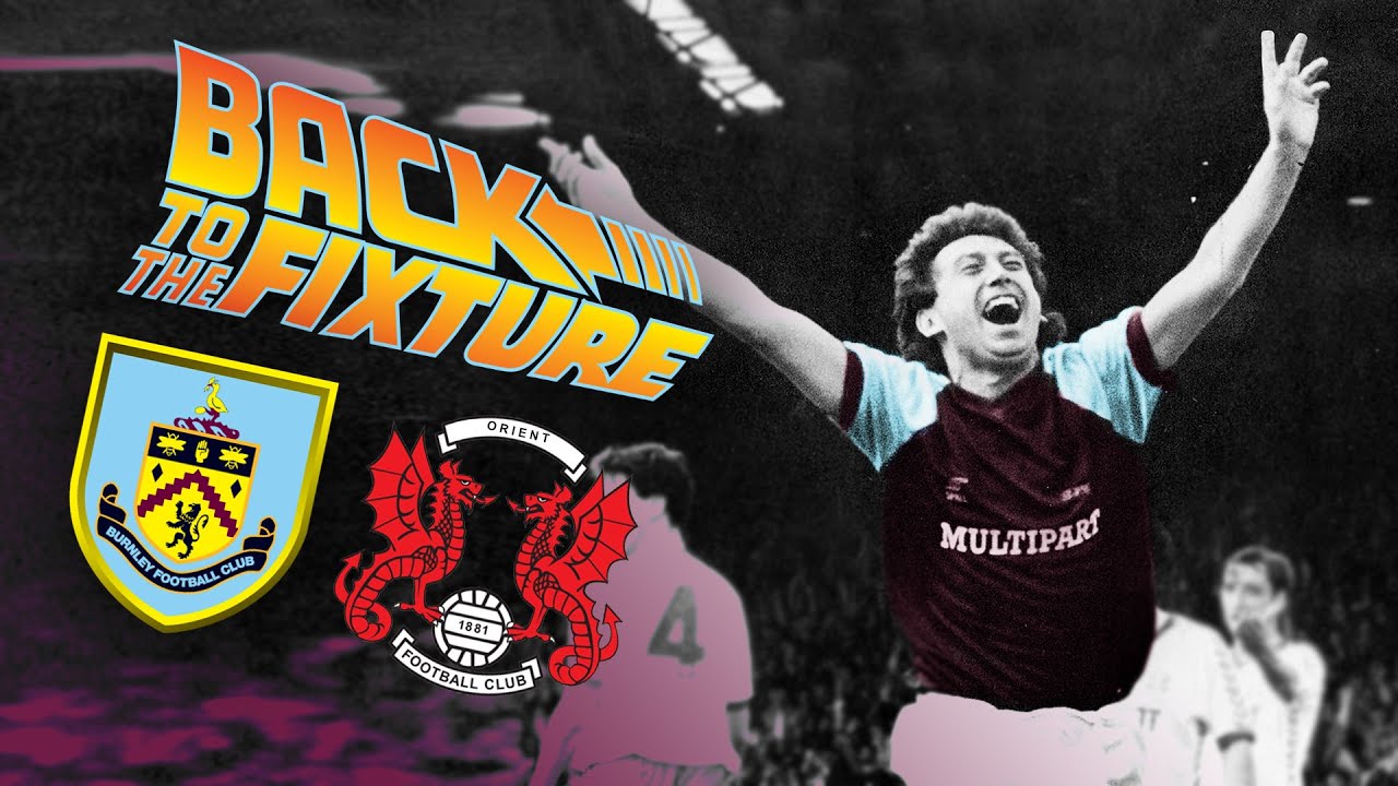 BACK TO THE FIXTURE | LIVE COVERAGE | Burnley v Orient 1986/87