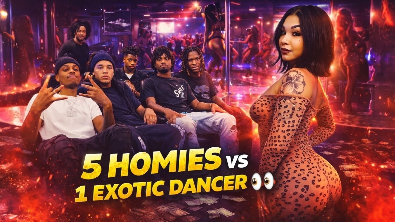 5 Homies Vs 1 Dancer 😈 [Must Watch]