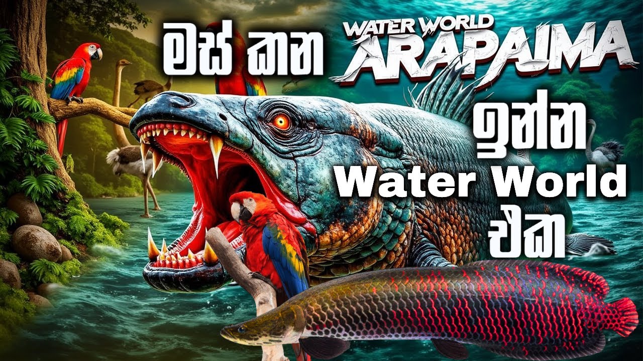 ලංකාවේ තියන ලොකුම මින් මැදුර | Water World Sri Lanka | Aqua Vibes LK