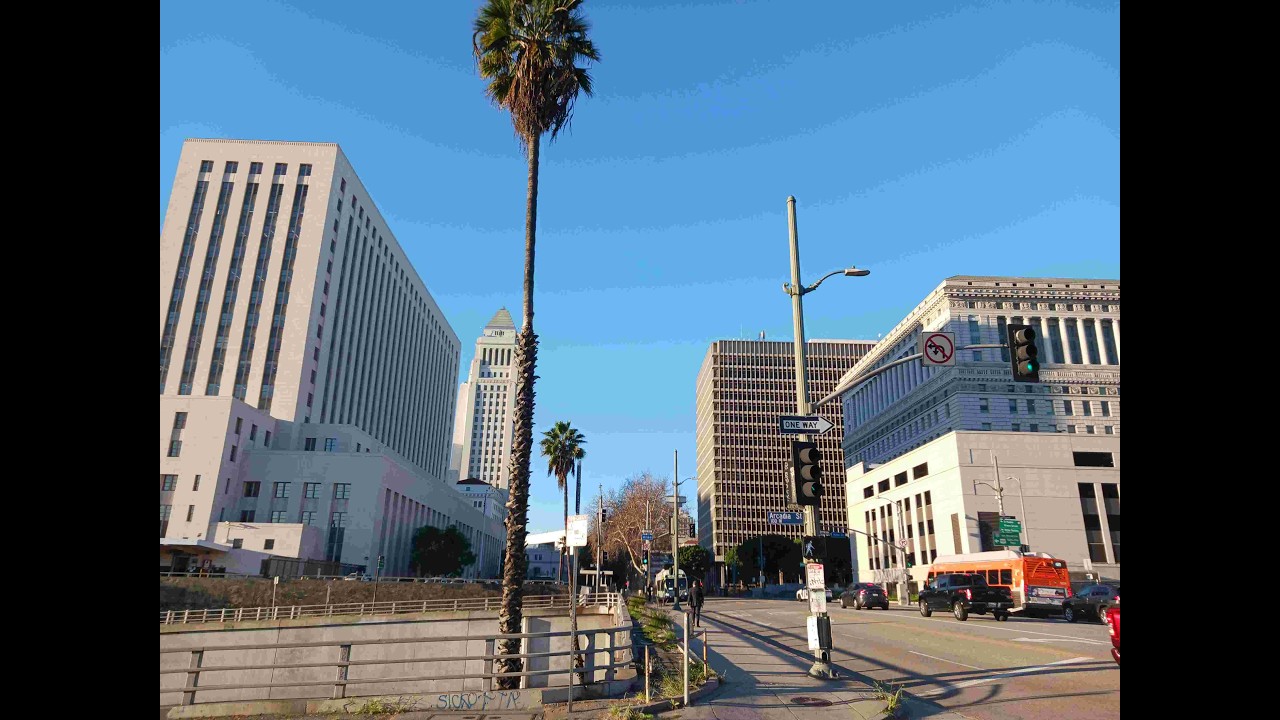 Downtown Los Angeles and Chinatown