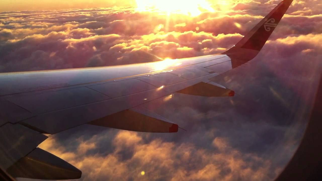 NZ648 ZQN - AKL | The Sunset
