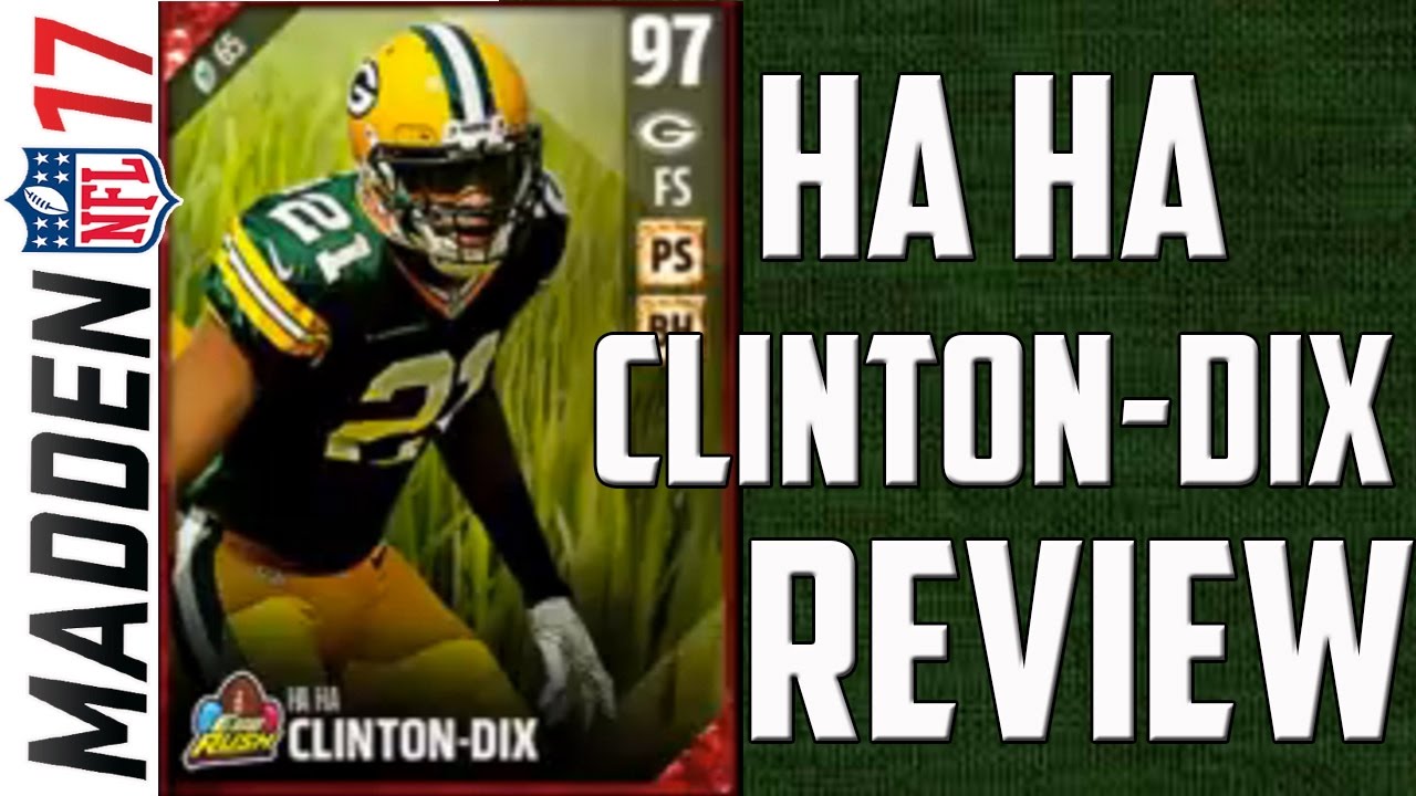 How Good is 97 Overall Ha Ha Clinton-Dix? MUT 17 Card Review