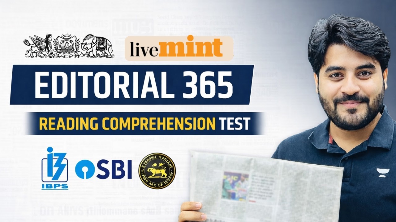 Editorial 365 | 15 Feb 2026 | Reading Comprehension Test | Editorial by Vishal Sir