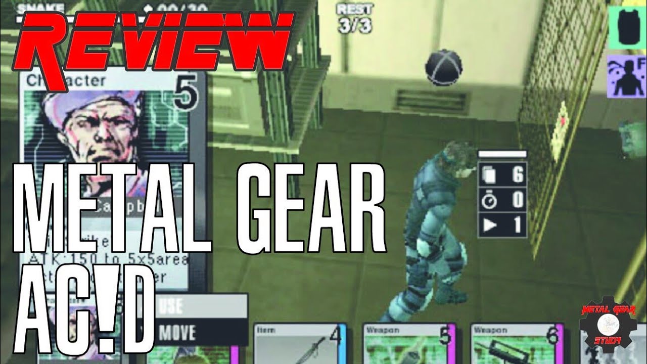 Metal Gear Acid Review