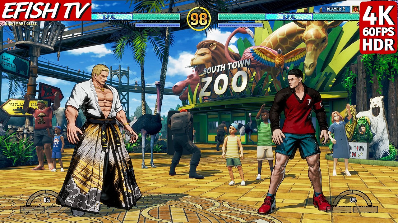 Nightmare Geese vs Cristiano Ronaldo (Hardest AI) - Fatal Fury: CotW