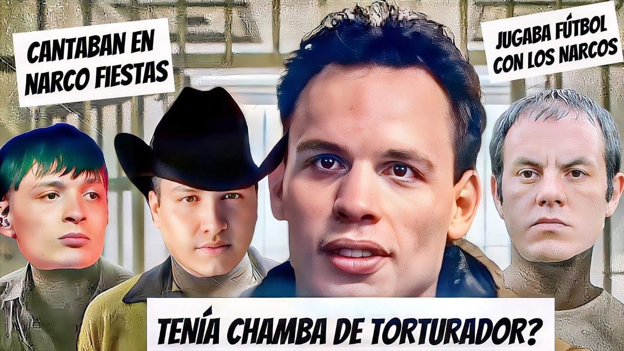 7 Famosos Mexicanos que Trabajaron para los Carteles y Terminaron en la Carcel