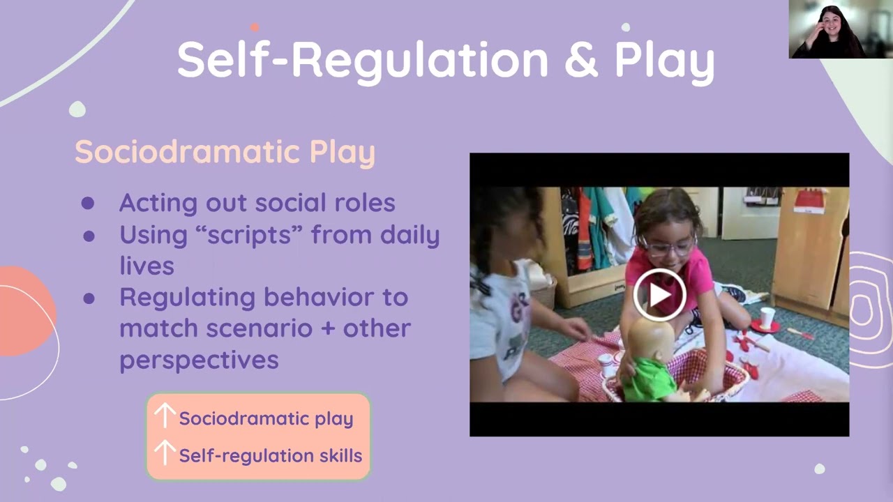 Self-Regulation: Effortful Control & Sociodramatic Play