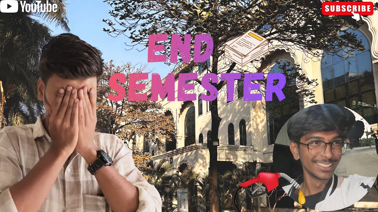 Survived End Semester 🤯 || Last Paper Chaos || 🤫