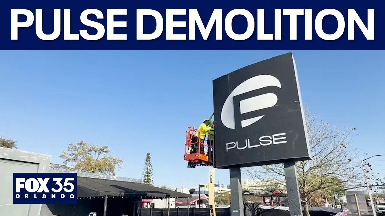 Начался снос ночного клуба Pulse.