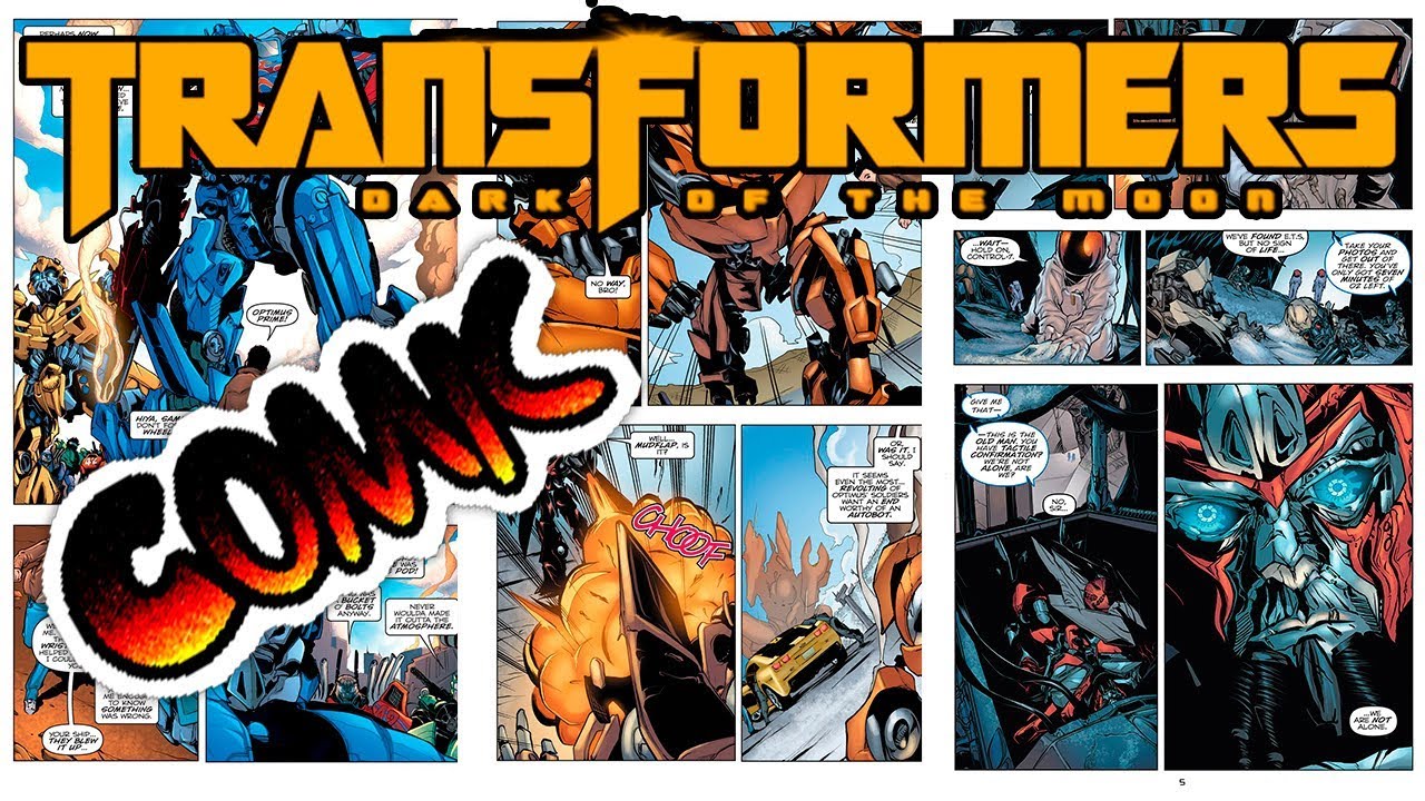 Transformers Dark of the moon - Comic / HQ / GIBI - Em PT BR