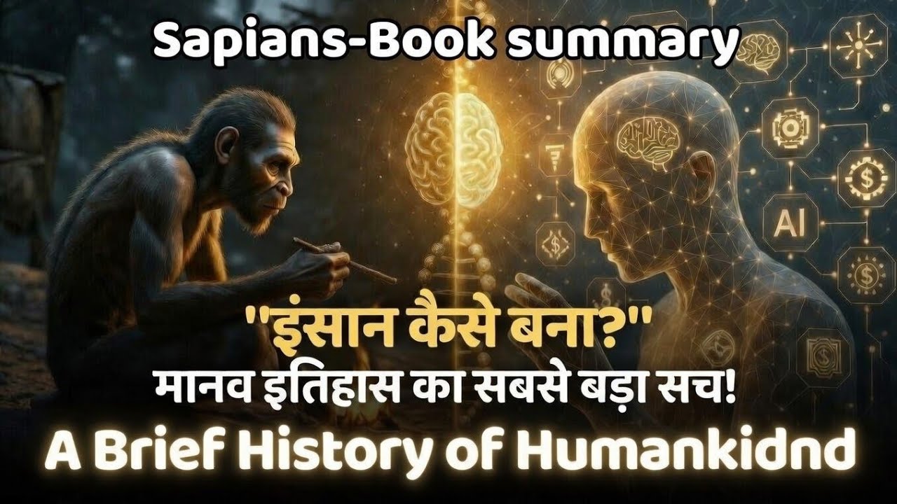 हम सबसे ताकतवर नहीं थे, फिर भी जीत गए | Sapiens Book Explained Hindi