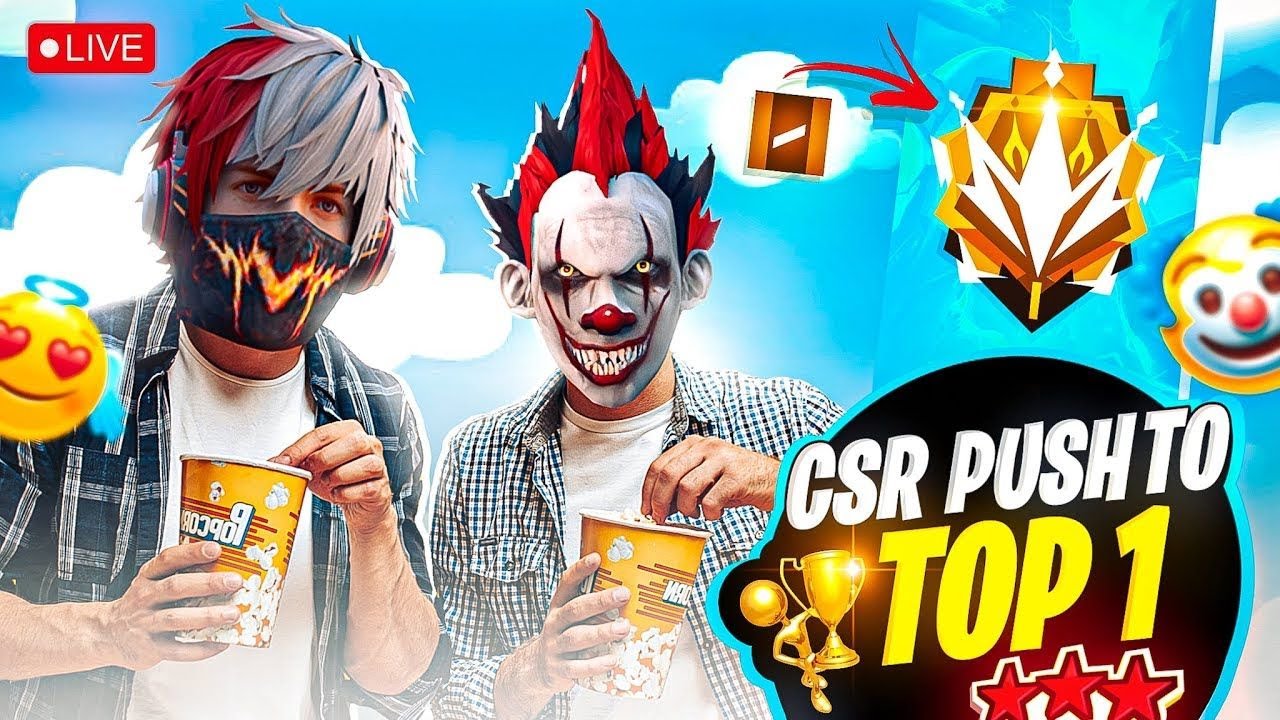 NEW SEASON CSR 😎 PUSH TOP 1 GRANDMASTER 😎👽 #classyff #nonstopgaming #freefirelive #rai #alexalive