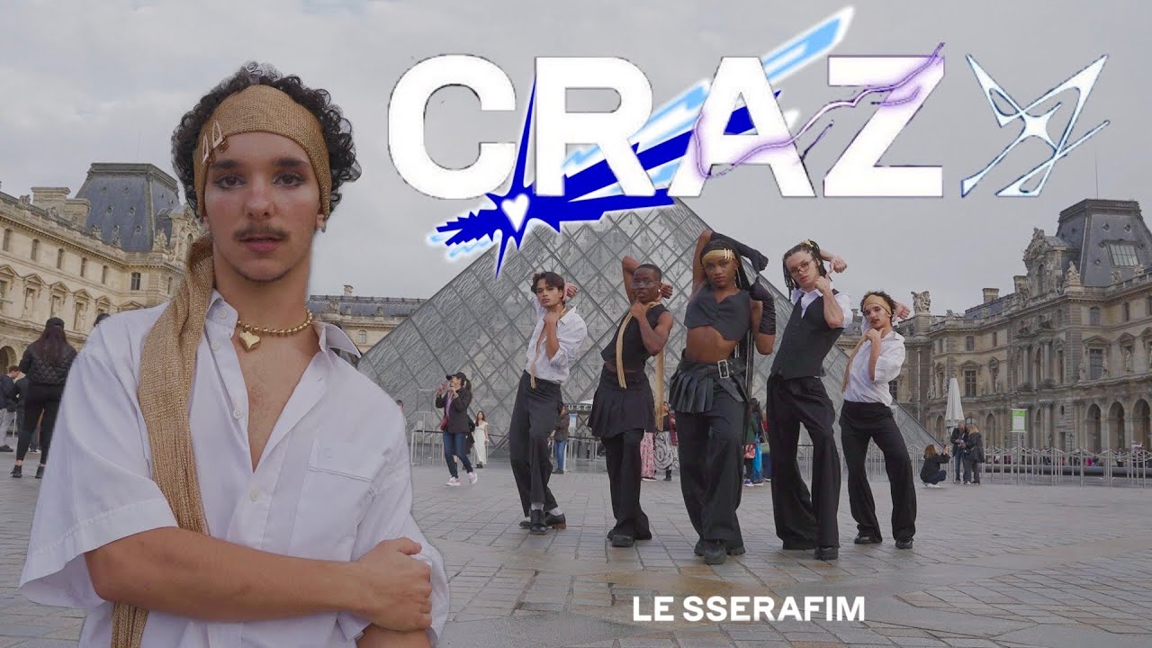 [ONE TAKE | KPOP in PUBLIC] LE SSERAFIM (르세라핌)- 'CRAZY' ~ Dance Cover by NIGHTROSY from France