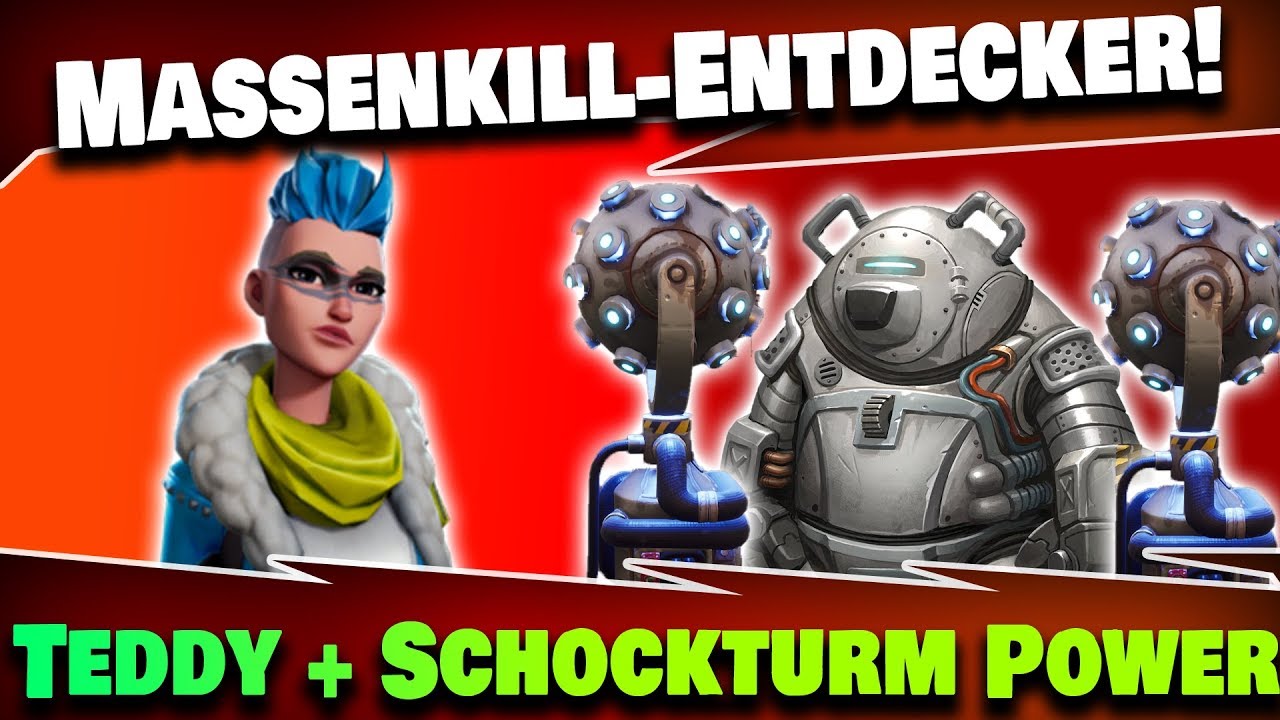 Schockturm & Teddy Power! | Fortnite Rette die Welt