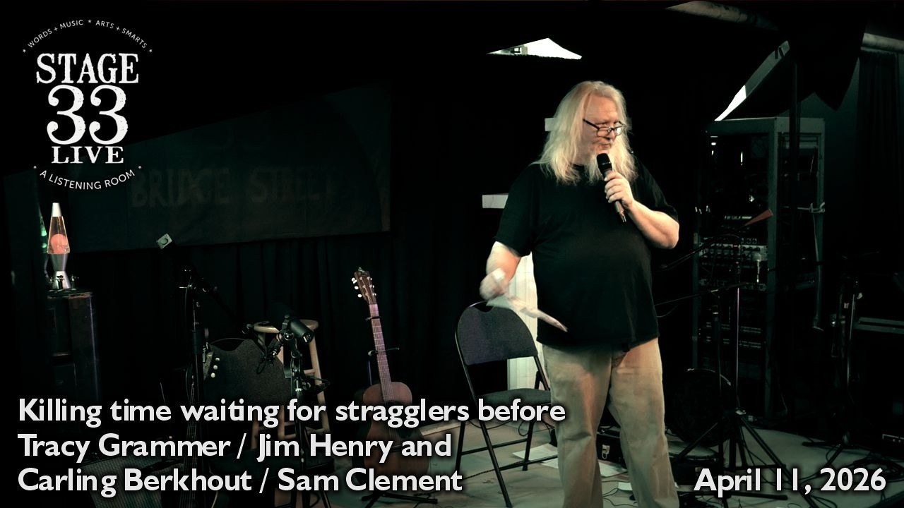 Waiting for stragglers (Stage 33 Live; April 11, 2026)