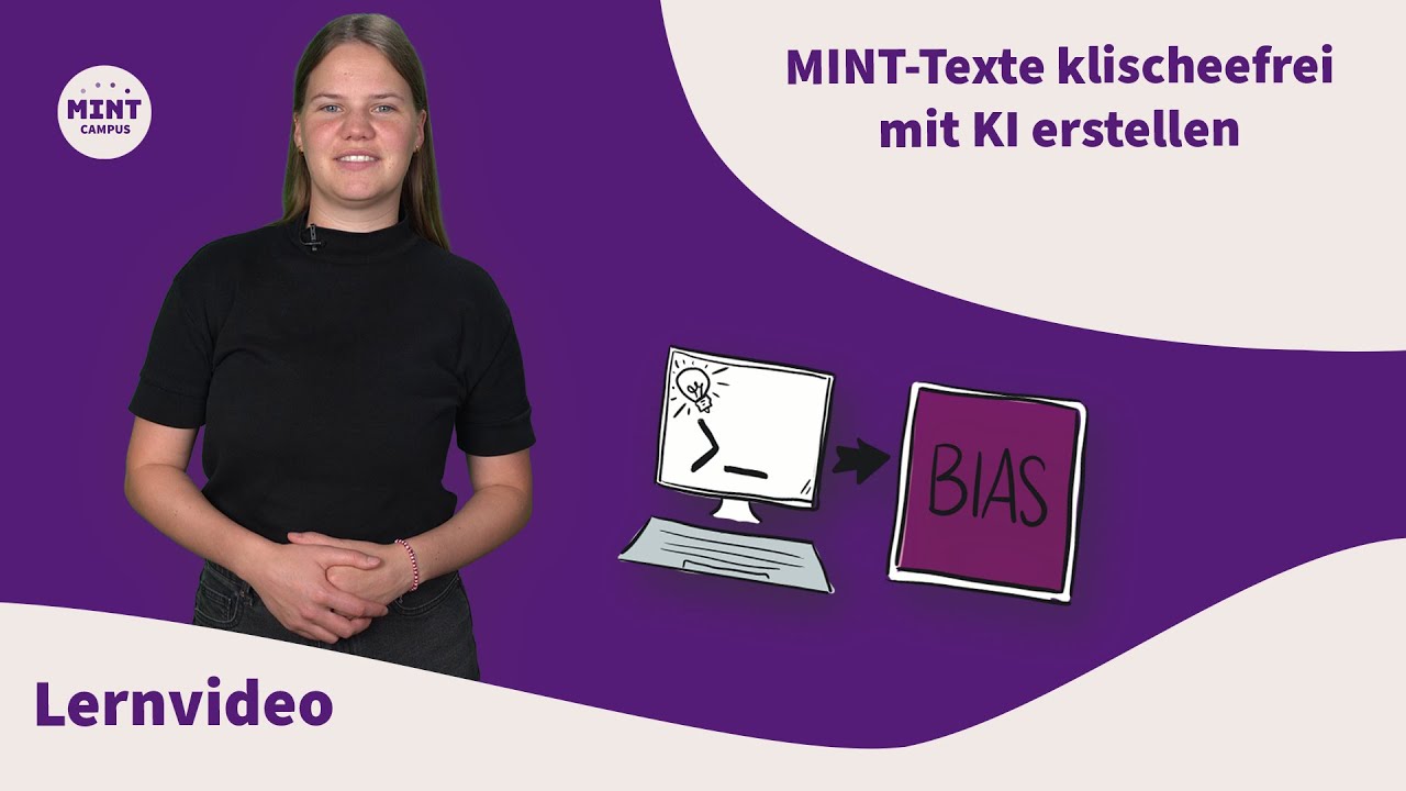 MINT-Texte klischeefrei mit KI erstellen