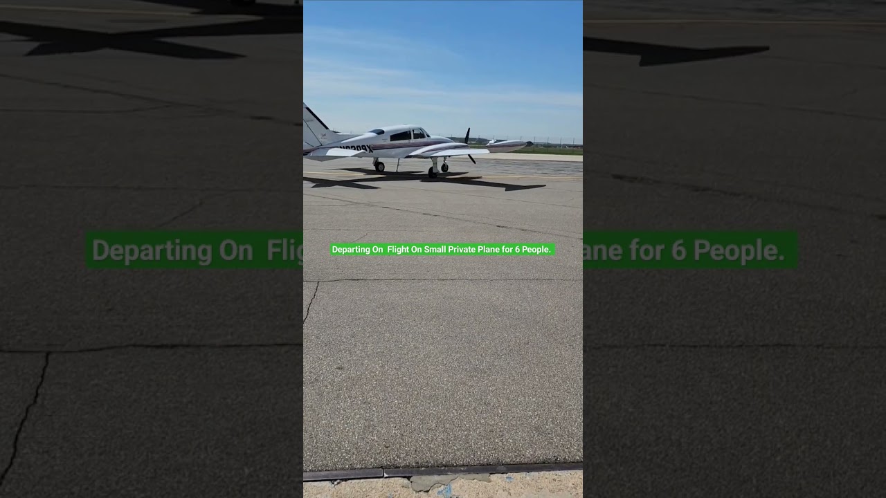 Watching a Small aircraft Taxi out for a short flight up close and personal. #airplane