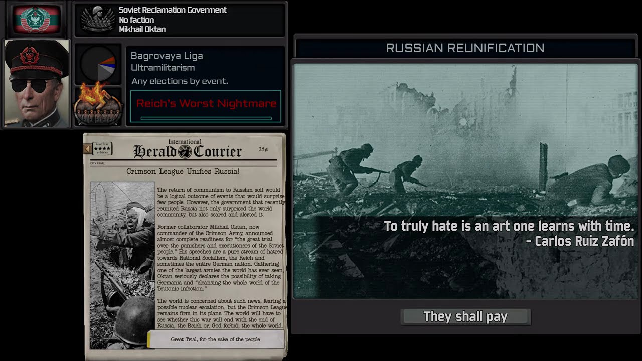 Warlords Reunify Russia, but it's the shadow realm (West Russia)