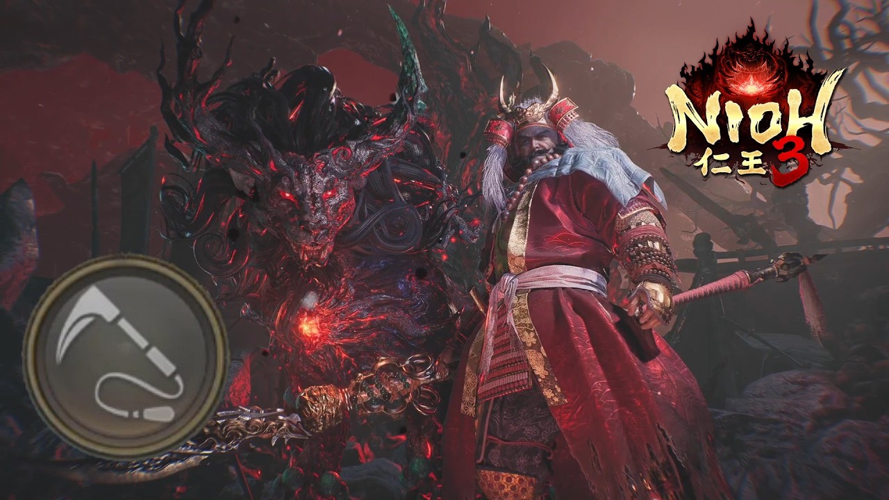 武田信玄戦   鎖鎌ニンジャ   ノーダメージ  【 仁王3 】NIOH