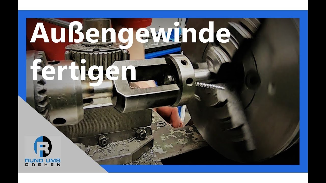 Außengewindeherstellung mit Schneideisen