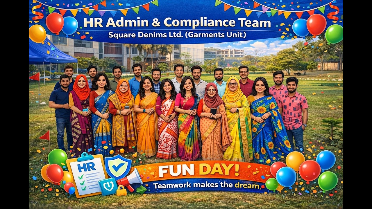 Square Denims Ltd. (Garments Unit) HR Admin & Compliance Fun Day