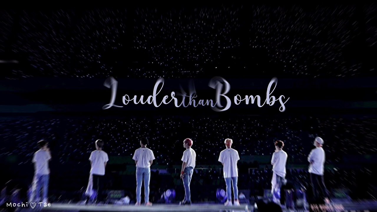 bts - louder than bombs (slowed + reverb)