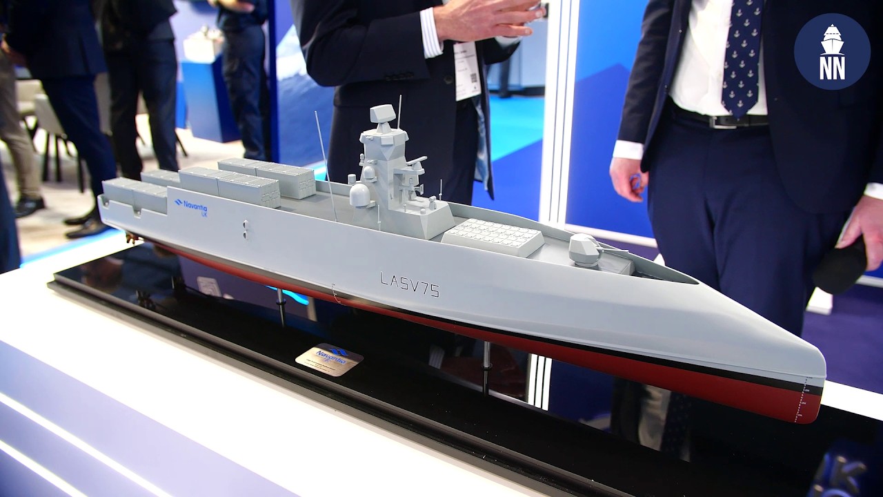 Navantia UK представила проект автономного судна LASV75