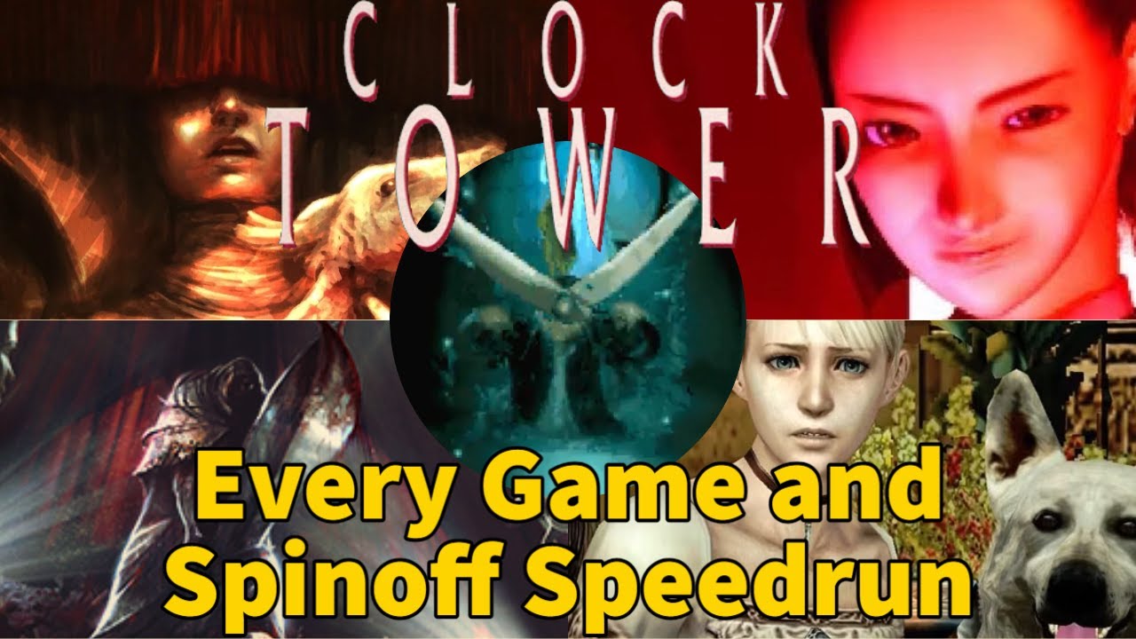Every Clock Tower Game and Spinoff Speedrun in 9 and a Half Hours