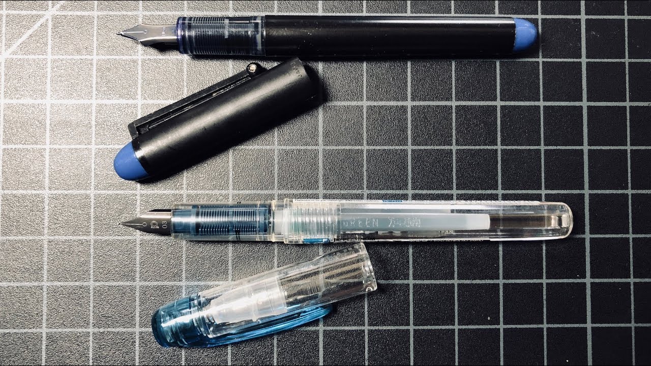 $3 Fountain Pen Comparison: Pilot Varsity vs Platinum Preppy