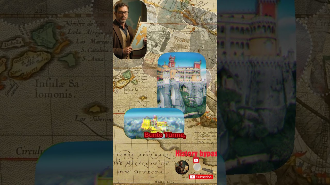 Pena-Palast in 30 Sekunden 🏰 Ein echtes M&auml;rchenschloss! #shorts