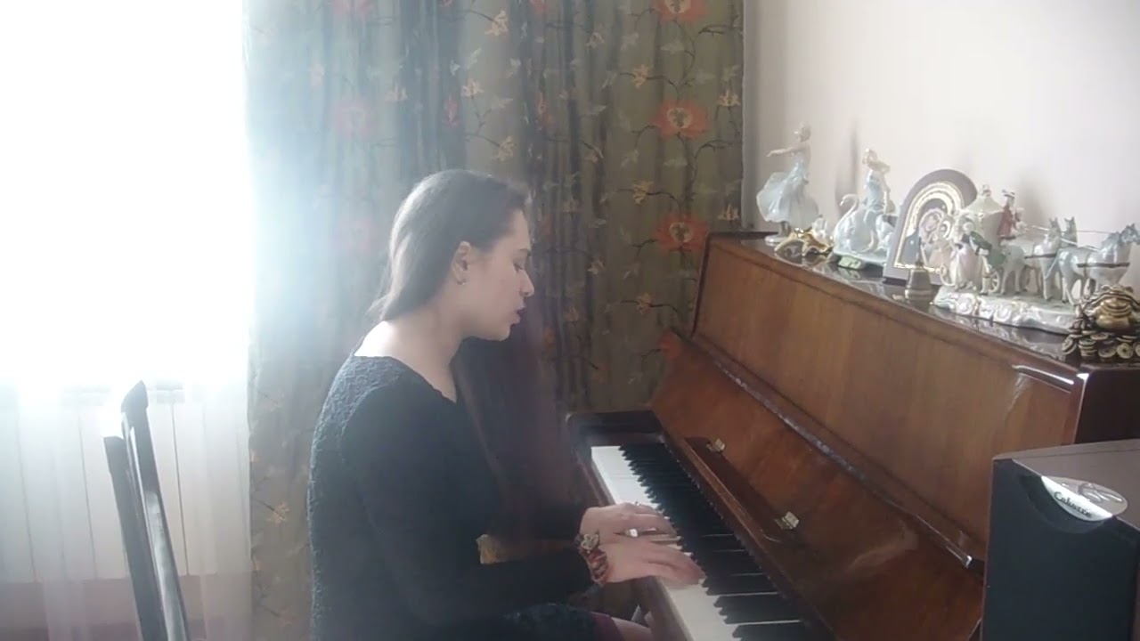 Елена. Песня на фортепиано.