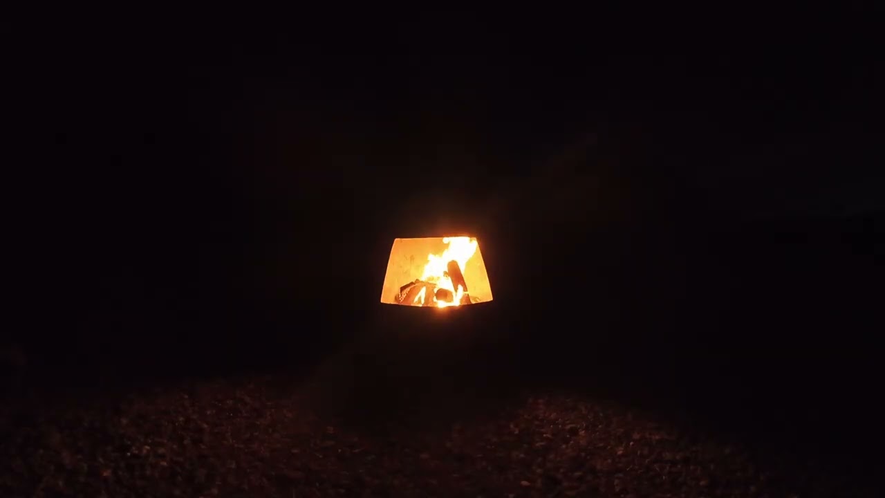 4+ Hours Crackling Campfire Sounds | Pirongia, New Zealand