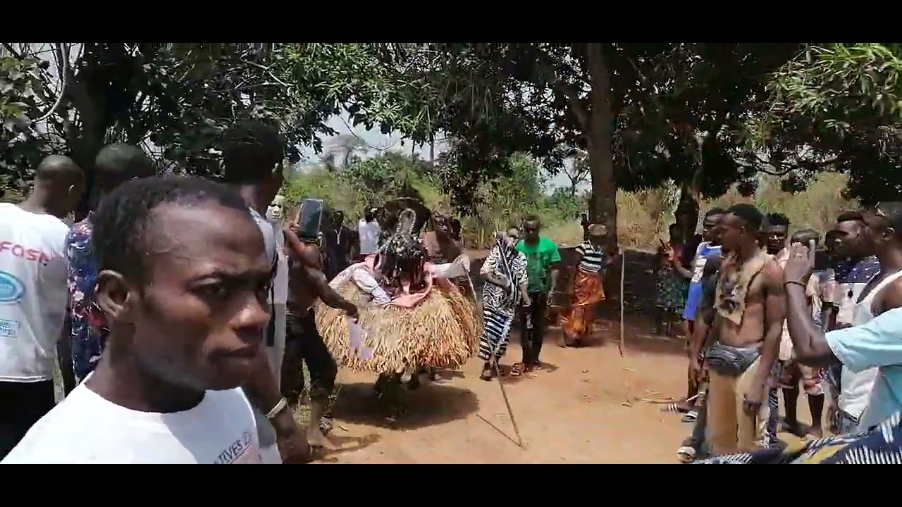 La sortie des gros masque dans le village de Zaïbo le 03-03-2022