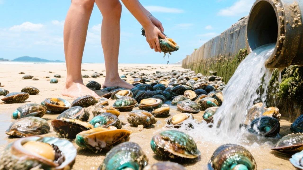 The Reef Area Is Full Of Surprises, With Palm-Sized Abalones Everywhere