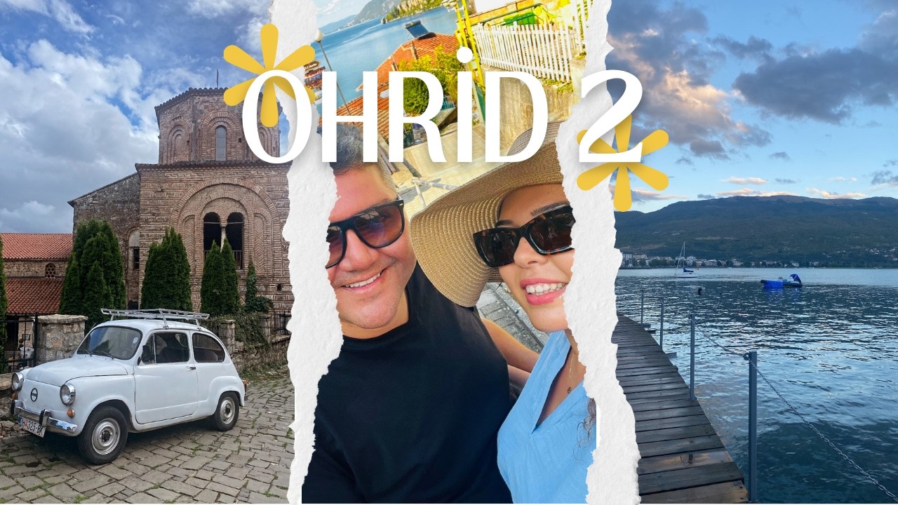 OHRID 2 🇲🇰 Vizesiz tatil cenneti Ohrid'i gezmeye devam ediyoruz!Biz bu şehire bayılıyoruz❤️